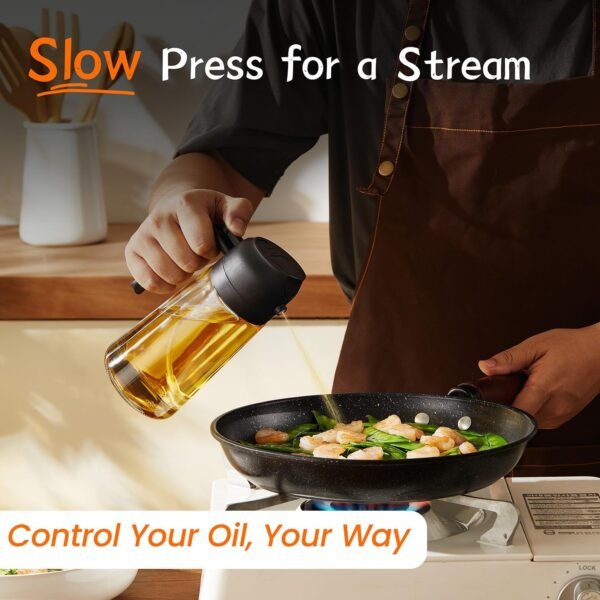 Trend Plain Kitchen Oil Spray 470ml Two in One