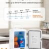 AstroAI Mini Fridge 4 Litre, 6 Can Portable AC+DC Power