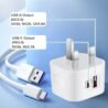 Necomi USB-A and C-Type Charger 2 Ports 25W