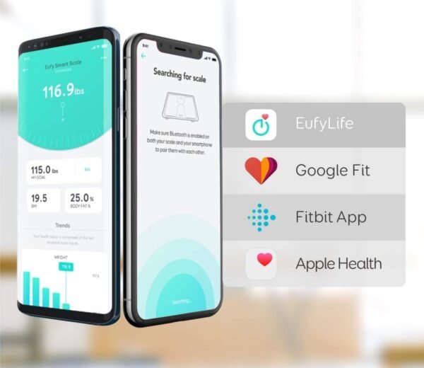 Eufy Smart Scale C1 with, Body Fat Scale, Wireless Digital Bathroom Scale